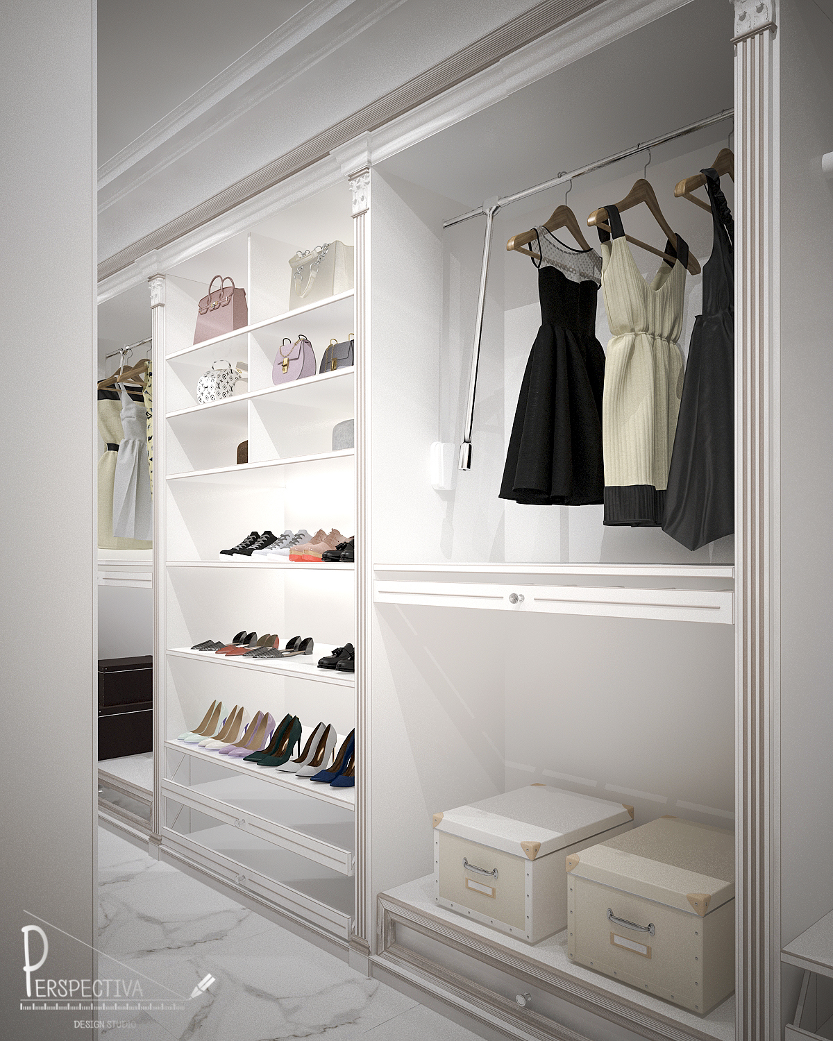 Квартира в стиле неоклассики ♦️ Perspectiva Design Studio
